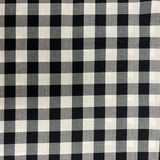 Yarn Dyed Gingham- Black