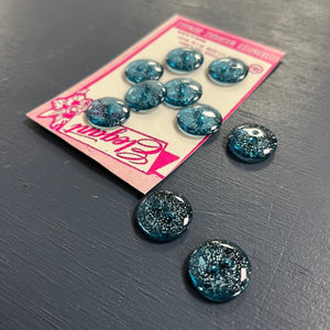 18mm Glitter Buttons