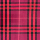 Brushed Cotton Tartan- Plum