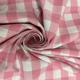 Yarn Dyed Gingham- Pink